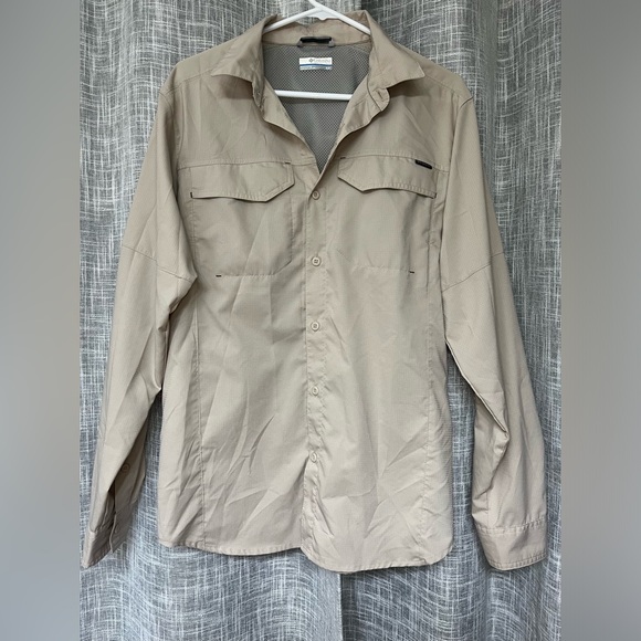 Men's Columbia long sleeve button up shirt - Picture 1 of 5
